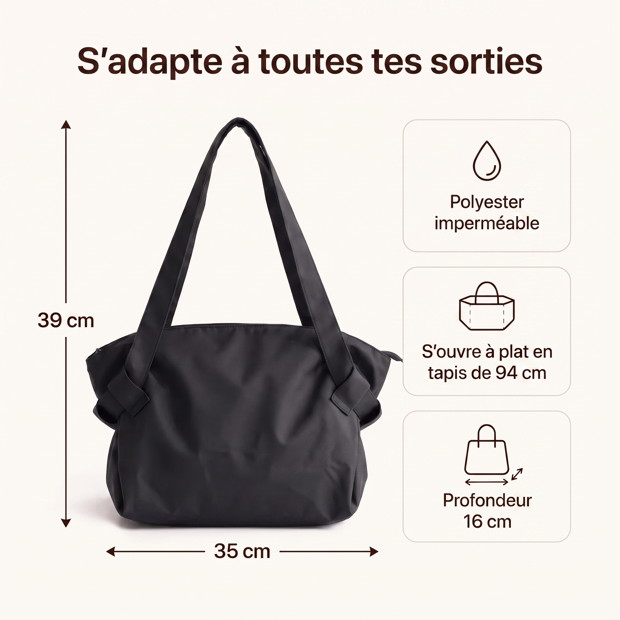 Sac Plika — emporte tout, sans te charger